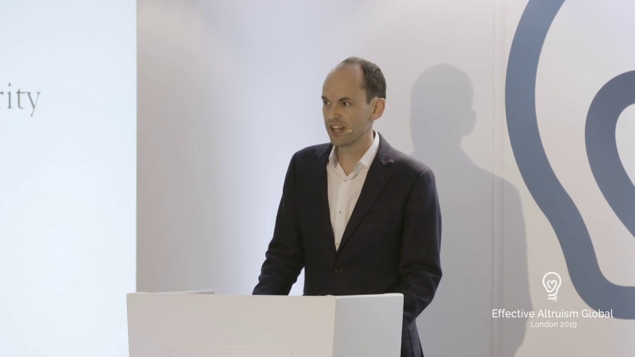 The precipice: existential risk and the future of humanity | Toby Ord | EA Global: London 2019