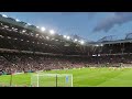Manchester United fans sing We've seen it all we've won the lot against Sevilla 13.04.2023