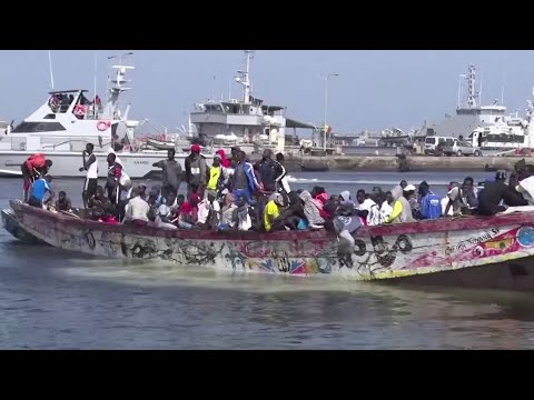 Senegalese migrants vow to sail to Europe again