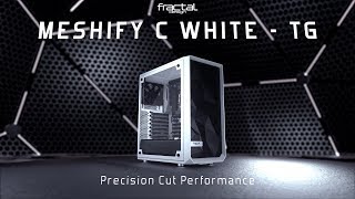 Fractal Design Meshify C White TG (FD-CA-MESH-C-WT-TGC) - відео 1