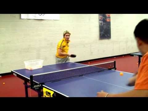 Using Long pips to return Tanja Hain-Hofmann's serves.