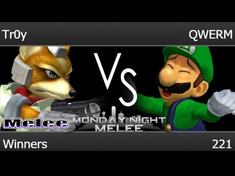 MNM 221 - SS | Tr0y (Fox) vs QWERM (Luigi) Winners - Melee