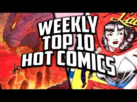 Hot Top 10 Comic Books On The Rise - JAN (Week 4) 2019