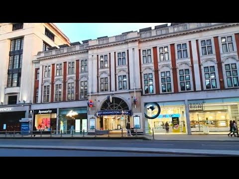 London walks High Street Kensington  and Pretty Village