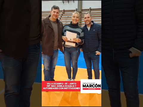 Villa Ocampo - Encuentro junto a Diputada Nacional Gisela Scaglia autoridades e Instituciones