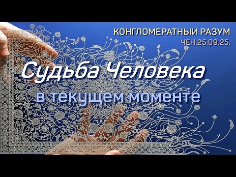 Софоос.Чен.25.09.25. Конгломератный разум. Судьба человека в текущем моменте.