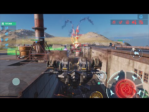 Trying Puncher Angler and Talon Behemoth on Powerplant — War Robots