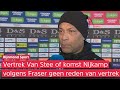 Henk Fraser praat niet over redenen van vertrek bij Sparta: 'Is iets tussen mij en de club'