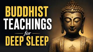 Find Deep Sleep & Stress Relief with Buddha Wisdom | Zen Buddhism Mindfulness