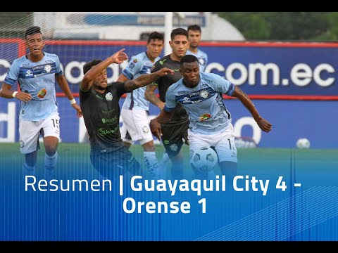 Resumen: Guayaquil City 4 - Orense 1