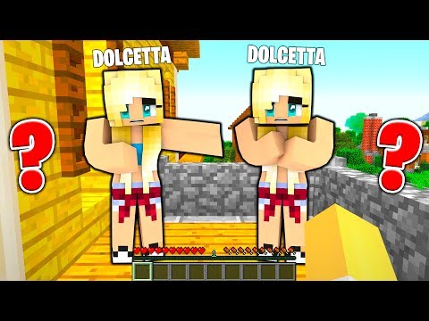 CHI È LA VERA DOLCETTA?! - Famiglia di Minecraft DUE #9