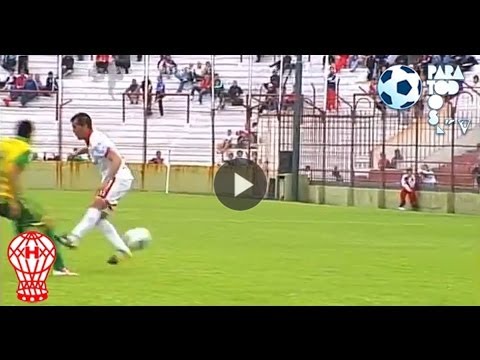 El taco de Villaruel. Huracán - Aldosivi. Fecha 12. Torneo Primera B Nacional. FPT