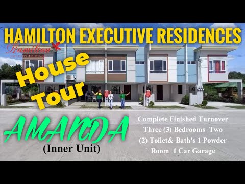 HOUSE TOUR (Turnover Model Unit) Affordable & Flexible Downpayment at Hamilton Executive Residences