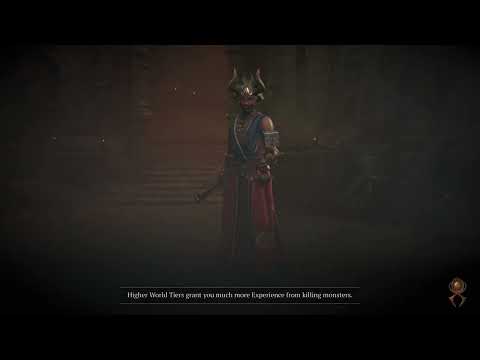 Diablo IV  Sorcerer - Season 3 : Spotted Mushroom the back to main quests