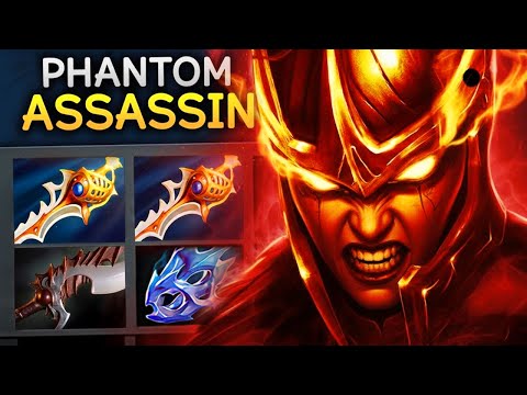 Insane 1000 GPM Phantom Assassin 😱 | 40 Kills One-Shot Build