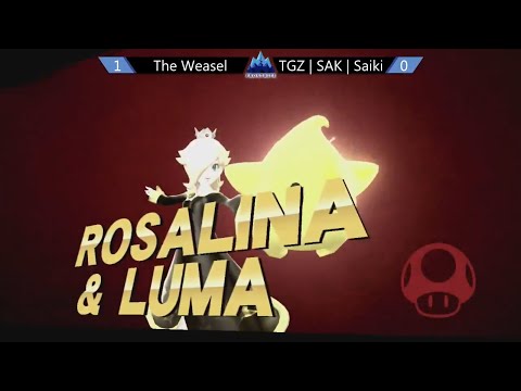 [FlagSmash Monthly] - WR4 - The Weasel (Rosalina) vs. TGZ | SAK | Saiki (Sheik)