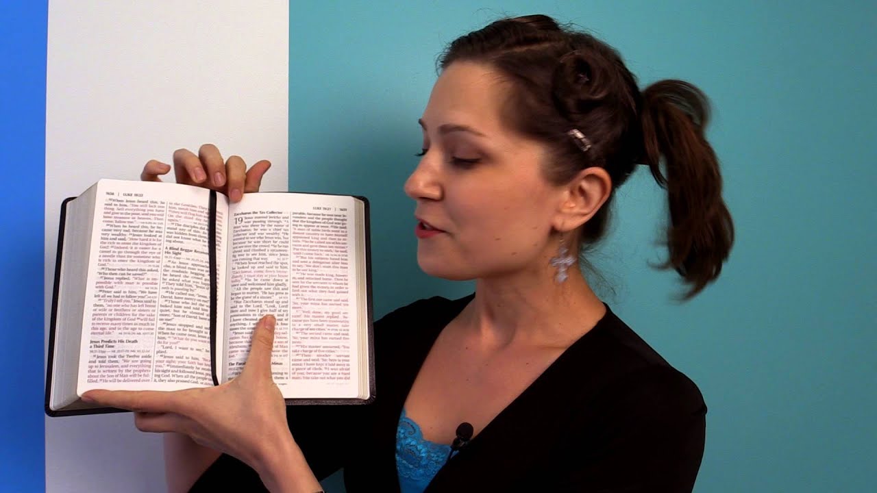 NIV Large Print Reference Bible Book Review