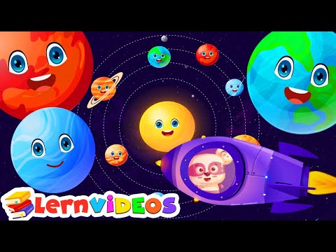 Entdecke das Sonnensystem: Eine Reise zu den 8 Planeten für Kinder 🌎🪐☀️ LERNVIDEO