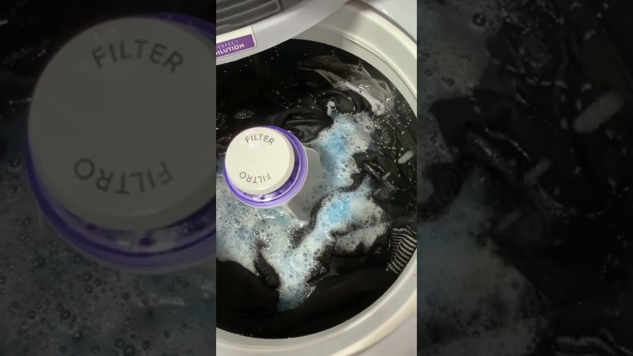 Hora de colocar o amaciante e partir para centrifugar.