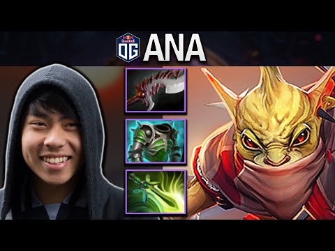 OG.ANA BOUNTY HUNTER WITH 33 KILLS - DOTA 2 7.28 GAMEPLAY