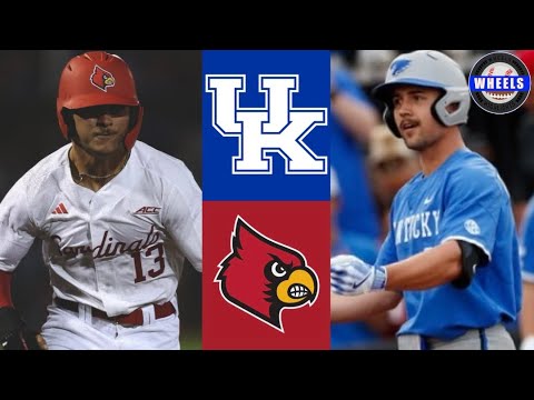 #3 Kentucky vs Louisville Highlights (Exciting!) | 2024 College Baseball Highlights