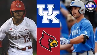 #3 Kentucky vs Louisville Highlights (Exciting!) | 2024 College Baseball Highlights