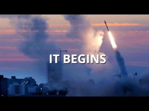 BREAKING Direct Iranian Israel Military Escalation Syria Israel Border Golen Heights May 11 2018 Video