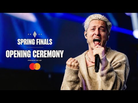 Rise (Redux) Live debut | The Word Alive | '24 LCS Spring Finals Opening Ceremony Pres by Mastercard