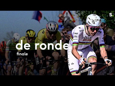 Tadej Pogacar kraakt al zijn tegenstanders en soleert naar tweede zege in Ronde van Vlaanderen