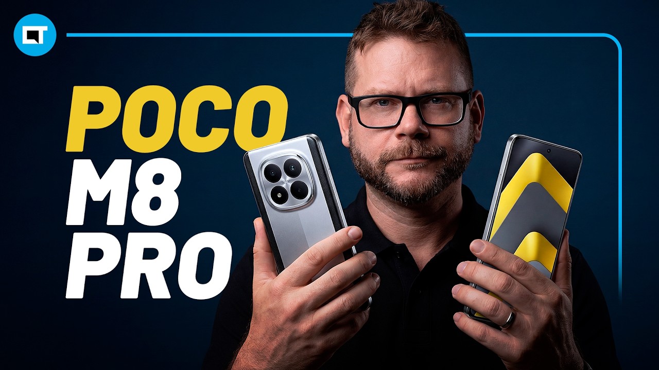 Xiaomi Poco M8 Pro: tela de top de linha com 6500 mAh de bateria!