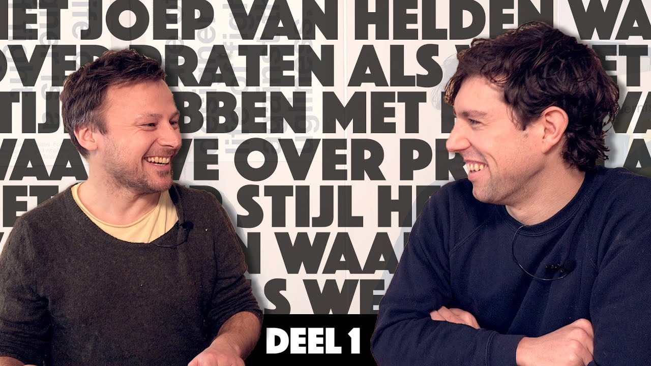 Waar we over praten als we het over stijl hebben met Joep van Helden - deel 1 / VLOGBOEK