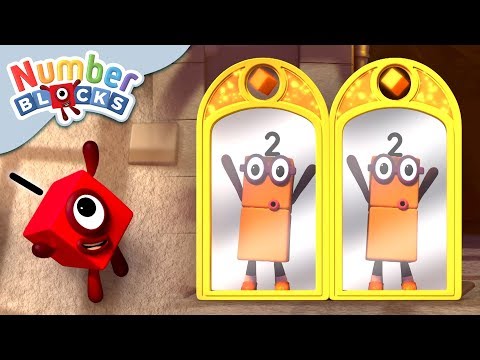 @Numberblocks- Mirror Mirror | Learn to Count - Kingdom Kids Zone, Little Learners - Numberblocks