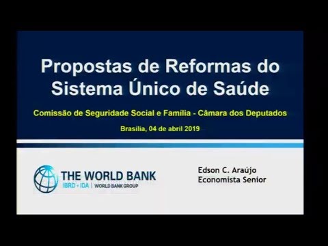 Seguridade Social e Família - Proposta de Reforma do SUS - 04/04/2019