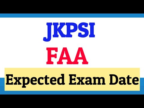 Jkssb FAA Expected Exam Date (Yes,you can crack it) || ask your queries  #jkssb #jkssbjobs