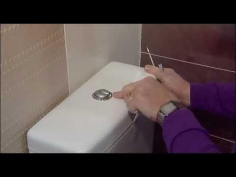 How to change a Geberit Flush Button and Valve