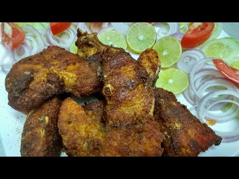Best fish fry in Delhi/Simple and Spicy fish fry recipe Video