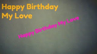 Download lagu Video Ucapan Selamat Ulang Tahun [untuk Istri] mp3