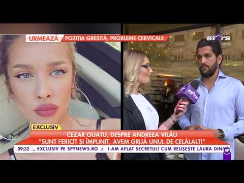 Cezar Ouatu s-a îndrăgostit: "Sunt fericit și împlinit. Avem grijă unul de celălalt!"