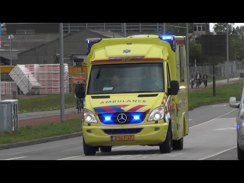 A1, C Miesen Ambulance 01-147 Groningen Stad naar melding in Groningen