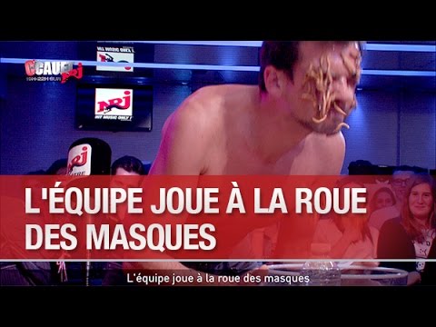 L'équipe joue à la roue des masques - C’Cauet sur NRJ
