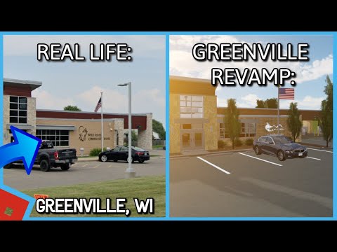 Descargar Comparing Greenville Revamp To Real Life Gree - roblox greenville revamp map