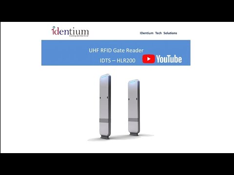 RFID Gate System – Identium Access Control & Inventory Tracking