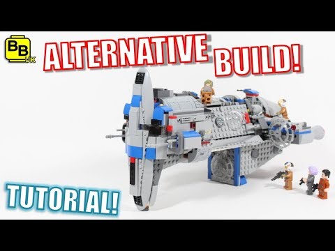 LEGO STAR WARS 75188 HAMMERHEAD CORVETTE BUILD TUTORIAL Video