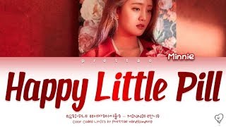 MINNIE (민니) - &#39;Happy Little Pill&#39; by Troye Sivan Cover (Color Coded Han|Rom|Eng Lyrics)