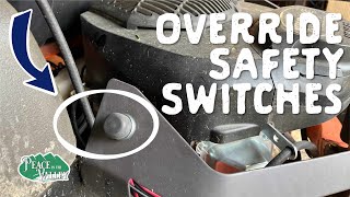 Stupid safety switches! - Fixing the Husqvarna Mower E-132