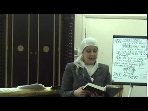 Rabbanit Iris  Throgh Prayer to Mashiach Ben David ENGLISH 2012 07 30