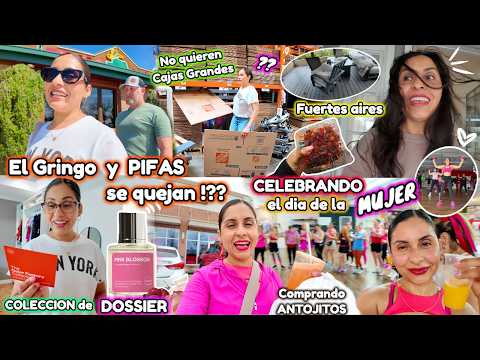 Se quejan de MIS CAJAS que mando a MEXICO!!??😅📦 Parecía que era UN TORNADO🌪️🤯 Celebrando a La Mujer💖