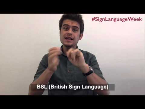 How to Sign Saliva in BSL