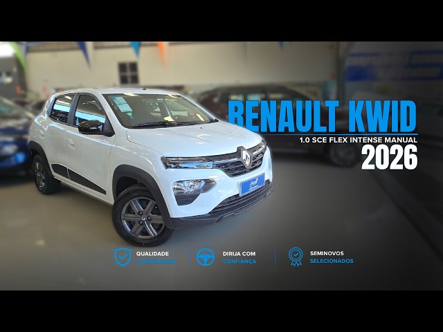 Vídeo RENAULT KWID 1.0 12V SCE FLEX INTENSE MANUAL