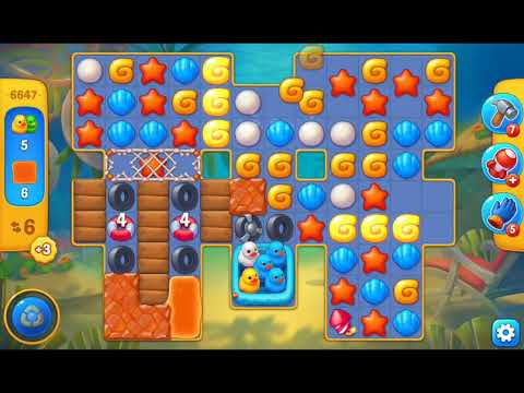 Fishdom 2021 - Level 6647   #playrix #fishdom #gaming